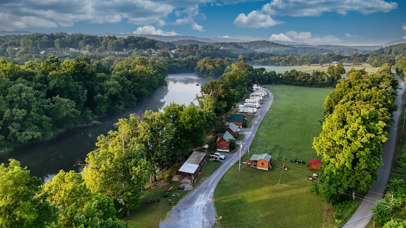 RV sites by the river
